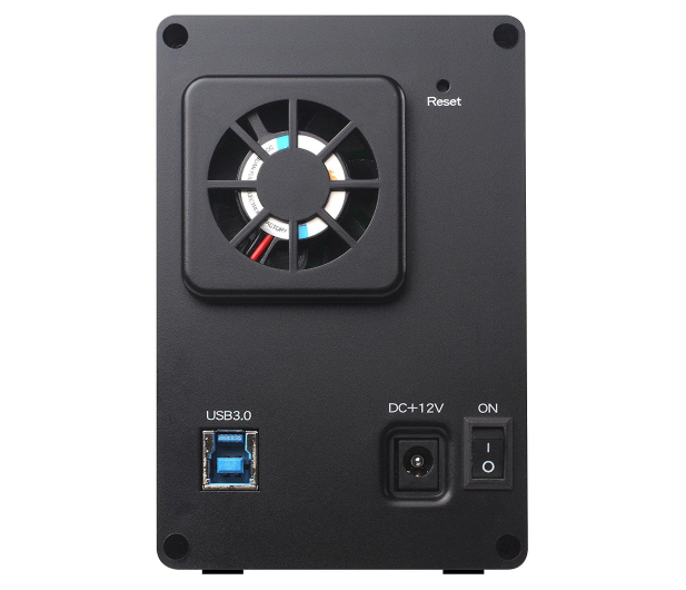 SilverStone SST-DS322B External RAID czarna - 406460 - zdjęcie 3